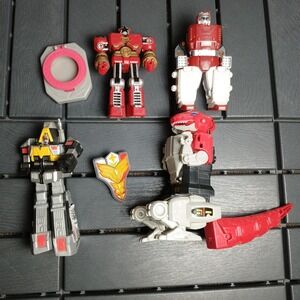 VTG Power Rangers Megazord Lot Of Parts And Accessories MOSTLY 90's Bandai ZC